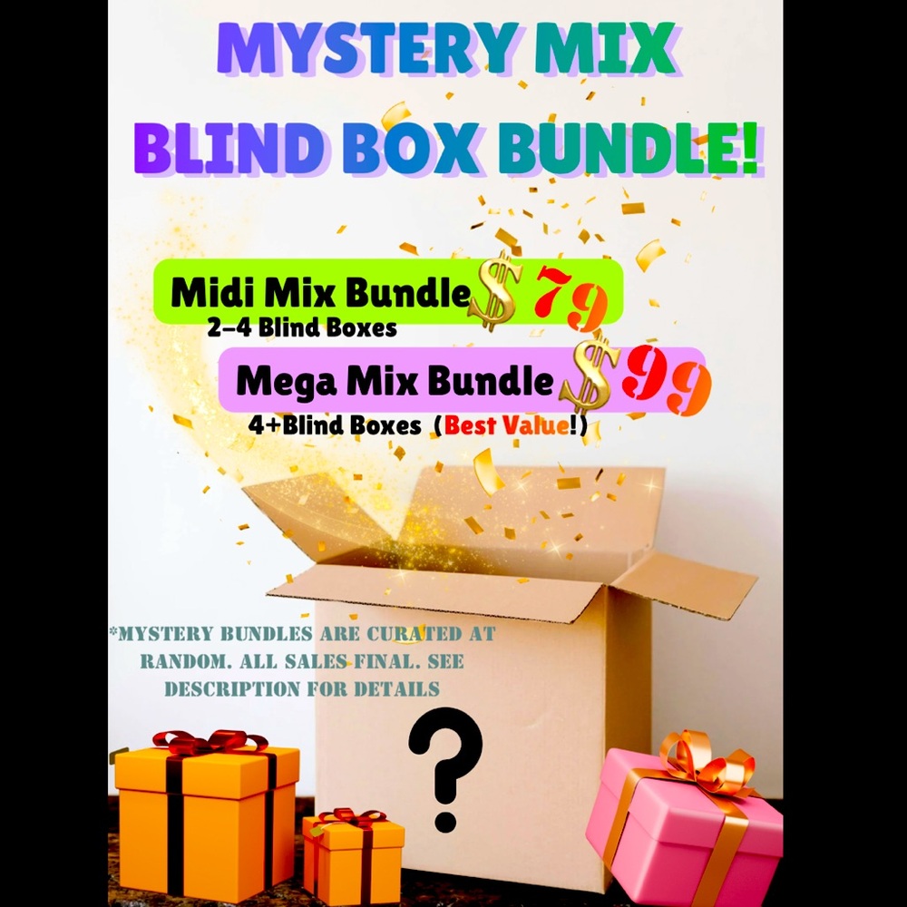Mystery Mix Blind Box Bundle (MEGA)!! 4+ Blind Boxes